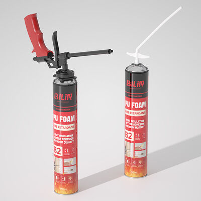 Heavy Duty Fire Stopping PU Foam Glue Professional Gun Applied Flame Retardant Sealant