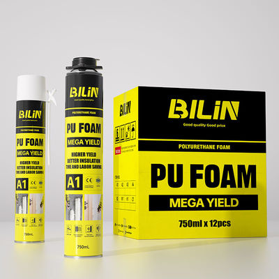 Geluidsisolatie Brandgewaardeerde expanderende schuim enkelcomponent aanpassing