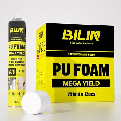 Solventvrij uitbreidbaar pu-schuimsproei snel droog voor afdichting en binding