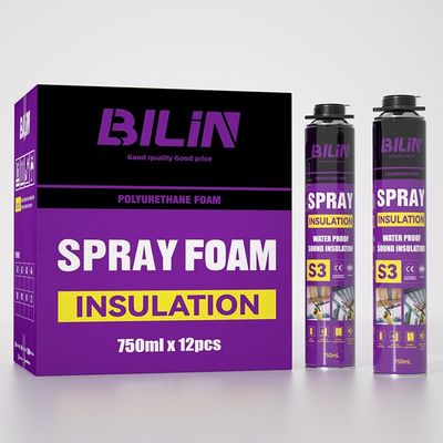 Eco-vriendelijke spuit PU-schuim warmte- en geluidsisolatie Polyurethane-schuimspuit