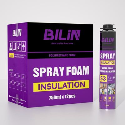 750 ml SPREY PU Foam Flame Retardant Polyurethane Expanding Foam Lichtgewicht