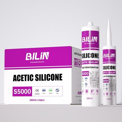 Eéncomponent azijnzuur Silicone afdichtingsmiddel UV-bestendige voor badkamers en keukens