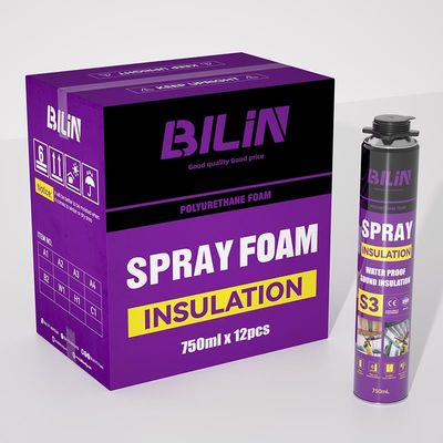 900 ml uitbreidbare PU-schuimspray met hoge binding schimmel en erosiebestand