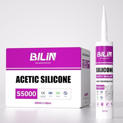 Kwaliteit 280 ml Algemeen Silikone Afdichtingsmiddel Regenbestendig Voor Glas Venster En Deur fabriek