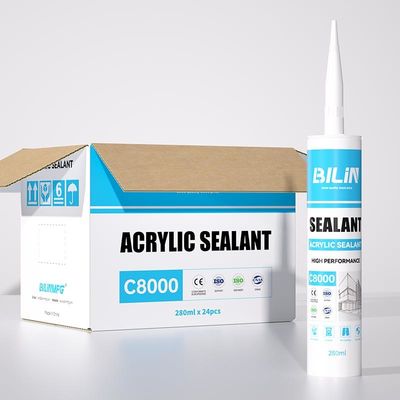 Milk White waterdicht acryldichtingsmiddel eencomponent silicone acryldichtingsmiddel