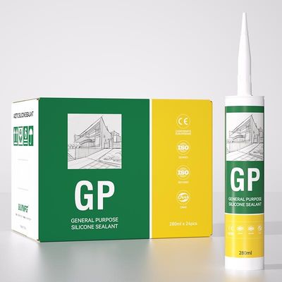 Weerbestendige GP Silicone afdichtingsmiddel helder Antifungaal Algemeen Doel Voor badkamer