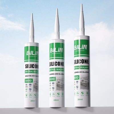 Kwaliteit BILIN 8800 Neutraal Cure Silicone Kleefmiddel weerbestendige warmteisolatie fabriek