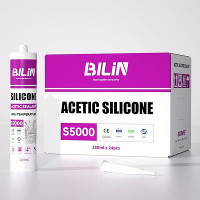 Kwaliteit BILIN S5000 Acetoxy Cure Silicone Sealant Automotive and Construction Toepassingen fabriek