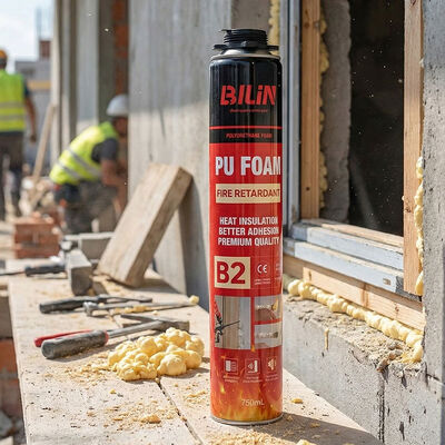 Waterdicht en brandwerend Polyurethane Foam Spray High Expansion Fire Rated Gap Filler