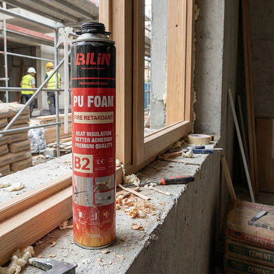 Brandwerende PU-schuimkit voor kabelgoten en doorvoeren Brandwerende polyurethaanlijm