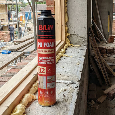 Bulk koop 750 ml geweer toegepast brandvertrager expanderend schuim B2B polyurethaan schuim fabriek in China