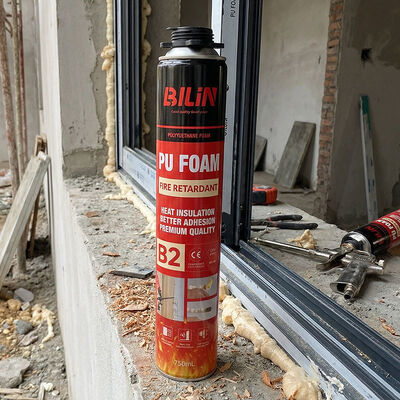 Custom Brand Brand Fireproof Polyurethane Foam Spray Goedkope Prijs Vlamvertrager Uitbreidende Foam Leverancier