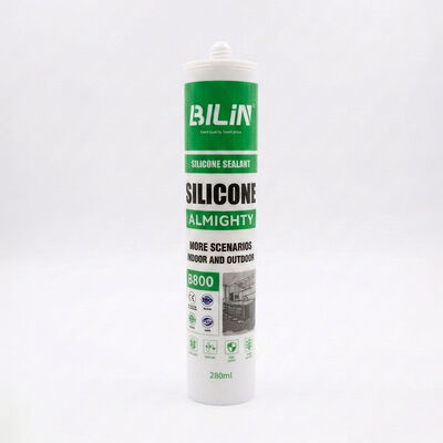 Kwaliteit Eencomponent Neutraal Cure Silicone Sealant Sterke viscositeit Ideaal voor het afdichten van glazen gordijnwanden en structurele verbindingen fabriek