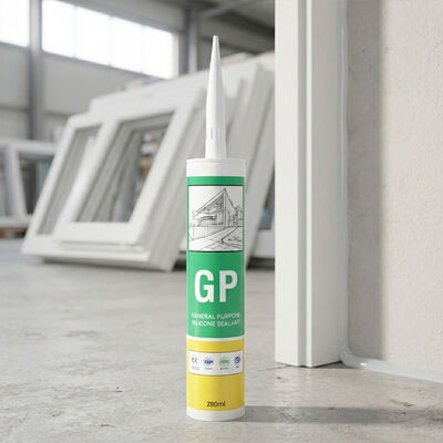 Kwaliteit Fabrieksgroothandel GP siliconenkit weerbestendig schimmelwerend lijmmiddel voor deuren, ramen en wandvoegen fabriek