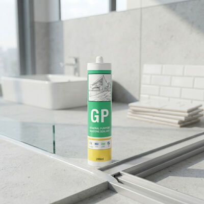 Kwaliteit Transparant Wit GP-siliconenkit Binnen Buiten Siliconen voegkit voor glasvoegen fabriek